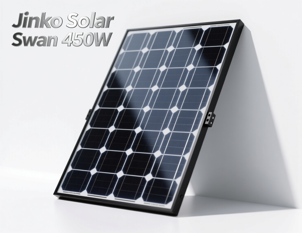 پنل خورشیدی جینکو سوان 450 وات هاف سل